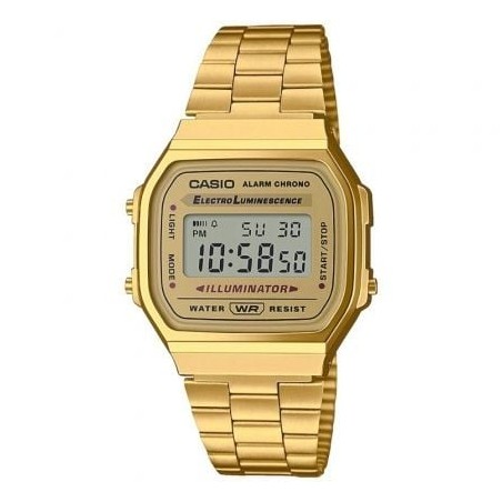 Reloj Digital Casio Vintage Iconic A168WG-9EF- 38mm- Dorado