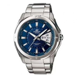 Reloj Analógico Casio Edifice Classic EF-129D-2AVEF- 49mm- Plata y Azul