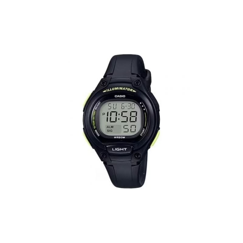 Reloj Digital Casio Collection Women LW-203-1BVEF- 38mm- Negro