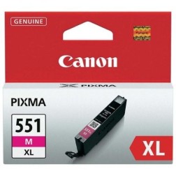 Cartucho de Tinta Original Canon CLI-551M XL Alta Capacidad- Magenta