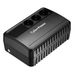 SAI Línea Interactiva Cyberpower BU650E- 650VA-360W- 3 Salidas- Formato Bloque