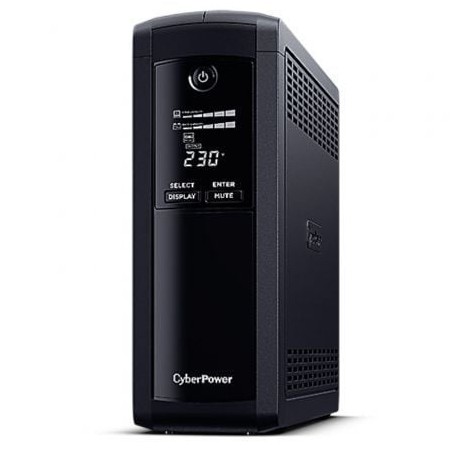 SAI Línea Interactiva Cyberpower VP1600ELCD- 1600VA-960W- 5 Salidas- Formato Torre