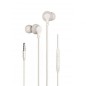 Auriculares Intrauditivos Daewoo DW2014- con Micrófono- Jack 3-5- Blancos