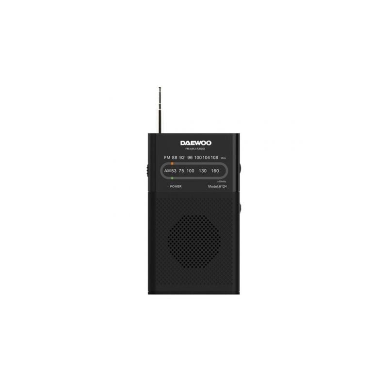 Radio Portátil Daewoo DW1027- Negra