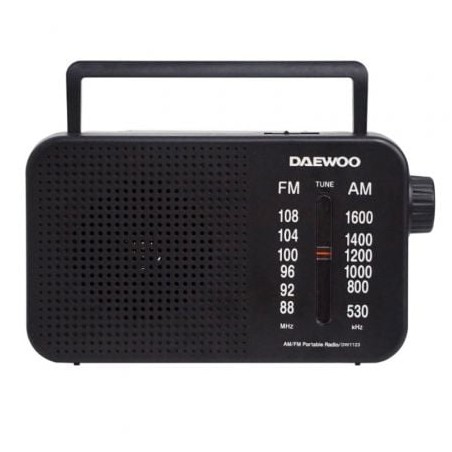 Radio Portátil Daewoo DW1123- Negra