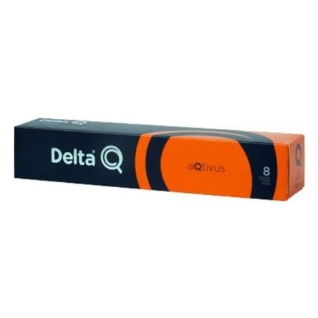 Cápsula Delta aQtivus para cafeteras Delta- Caja de 10