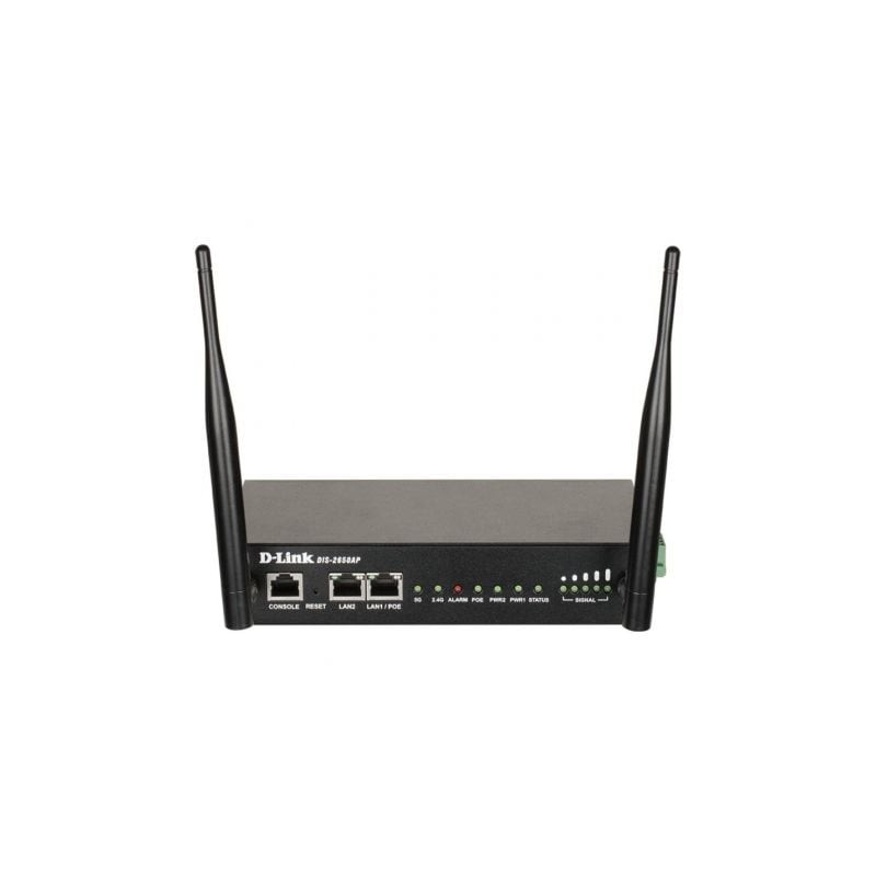 Punto de Acceso Inalámbrico D-Link DIS-2650AP 1200Mbps- 2-4GHz 5GHz- Antenas de 3dBi- WiFi 802-11ac-n-b-g