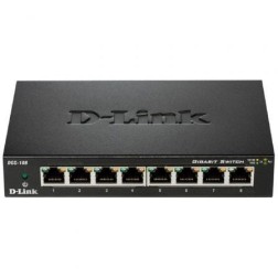 Switch D-Link DGS-108 8 Puertos- RJ-45 10-100-1000