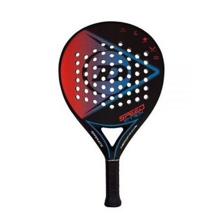 Pala de Pádel Dunlop Speed Attack 2022- Roja y Azul