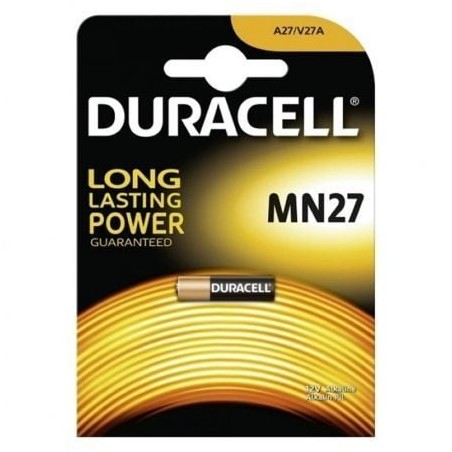 Pila A27 Duracell MN27- 12V- Alcalinas