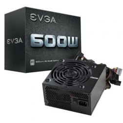 Fuente de alimentación EVGA 600W- 600W- Ventilador 12cm- 80 Plus