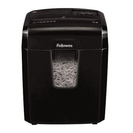 Destructora Fellowes 8C- Corte en Partículas de 4 x 35mm- Negra