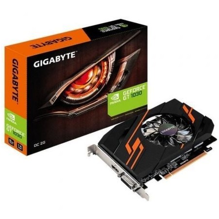 Tarjeta Gráfica Gigabyte GeForce GT 1030 OC 2G- 2GB GDDR5