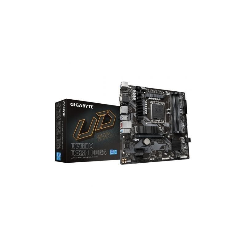 Placa Base Gigabyte B760M DS3H DDR4 Socket 1700- Micro ATX