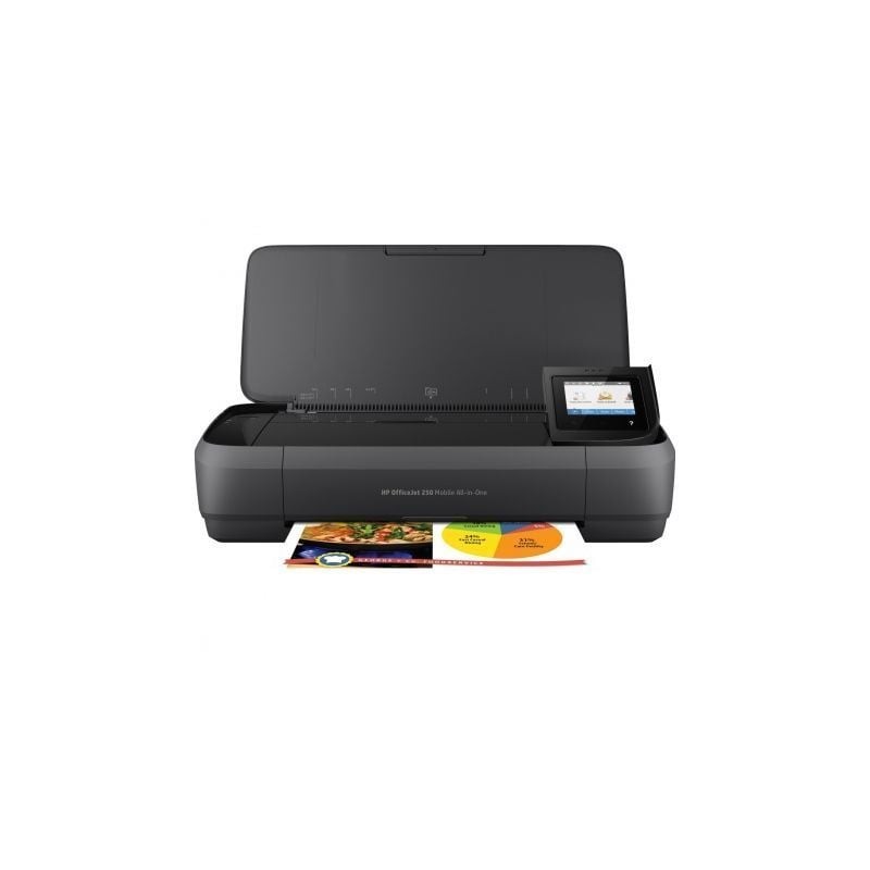 Multifunción Portátil HP Officejet 250 Mobile AIO WiFi- Negra