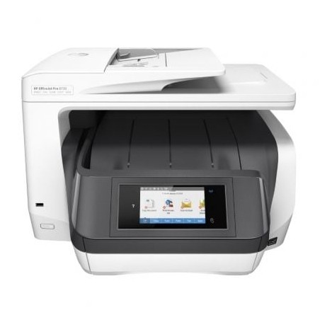 Multifunción HP Officejet Pro 8730 WiFi- Fax- Dúplex- ADF- Blanca