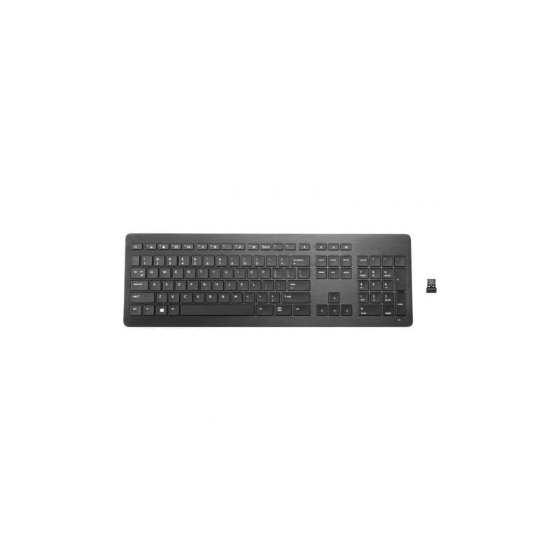 Teclado Inalámbrico HP Premium- Negro