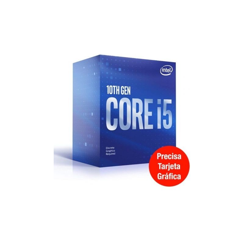 PROCESADOR INTEL 1200 I5-10400F 6X2-9GHZ- 12MB BOX