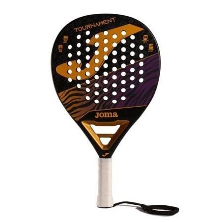 Pala de Pádel Joma Tournament- Negro Naranja y Morada