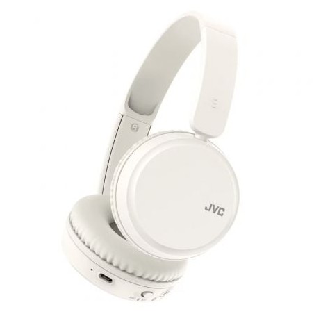 Auriculares Inalámbricos JVC HA-S36W- con Micrófono- Bluetooth- Blancos