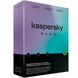 Antivirus Kaspersky Plus- 1 Dispositivo- 1 Año