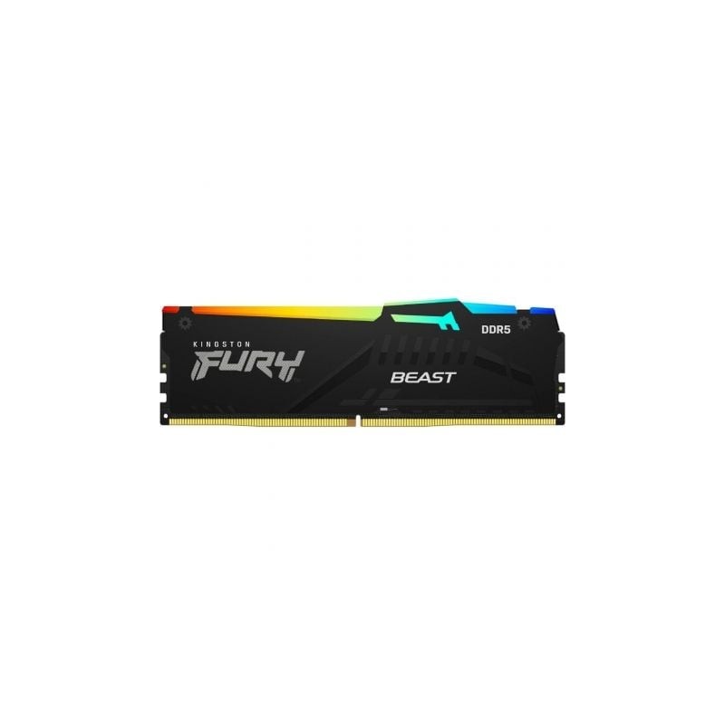 Memoria RAM Kingston FURY Beast RGB 32GB- DDR5- 5600MHz- 1-25V- CL40- DIMM