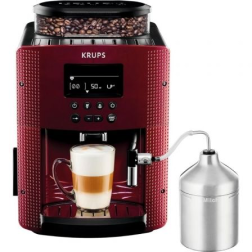 Cafetera Expreso Krups Essential Digital- 1450W- 15 Bares- Roja