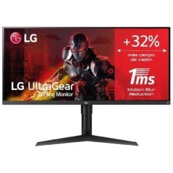 Monitor Gaming Ultrapanorámico LG 34WP65G-B 34"- WFHD- 1ms- 75Hz- IPS- Negro