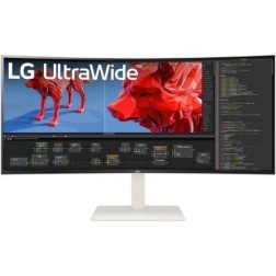 Monitor Profesional Ultrapanorámico Curvo LG UltraWide 38WR85QC-W 37-5"- WQHD+- Multimedia- Blanco