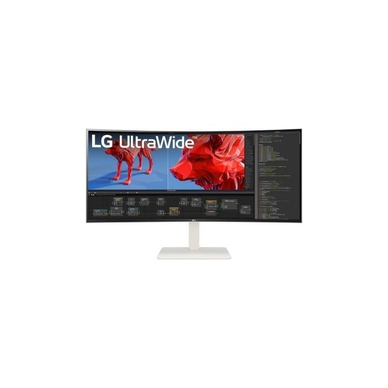 Monitor Profesional Ultrapanorámico Curvo LG UltraWide 38WR85QC-W 37-5"- WQHD+- Multimedia- Blanco