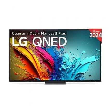 Televisor LG QNED 65QNED87T6B 65"- Ultra HD 4K- Smart TV- WiFi