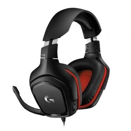 Auriculares Gaming con Micrófono Logitech G332- Jack 3-5- Negro