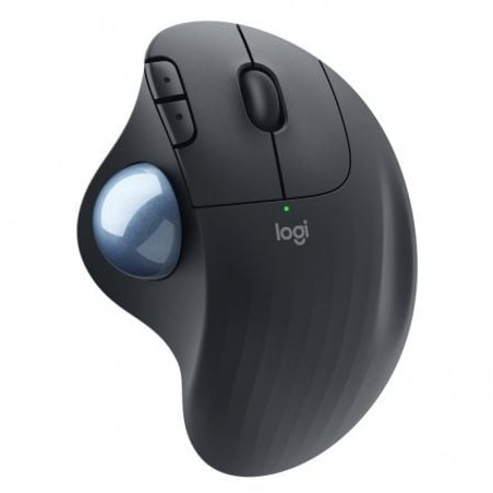 Ratón Trackball Inalámbrico por Bluetooth Logitech ERGO M575- Hasta 2000 DPI- Grafito