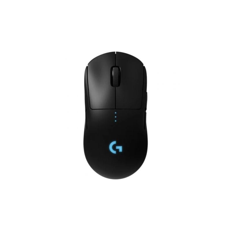 Ratón Gaming Inalámbrico Logitech G PRO- Batería recargable- Hasta 25600 DPI- Negro