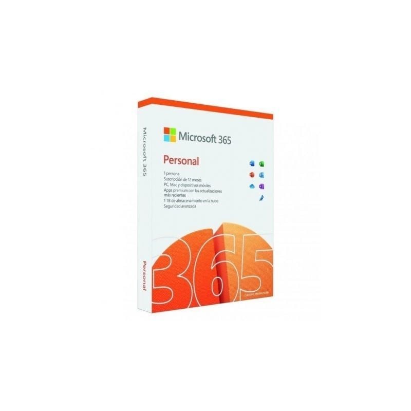 Microsoft Office 365 Personal- 1 Usuario- 1 Año