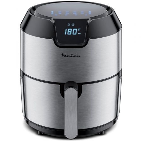 Freidora por Aire - Sin Aceite Moulinex Easy Fry Deluxe- 1500W- Capacidad 4-2L