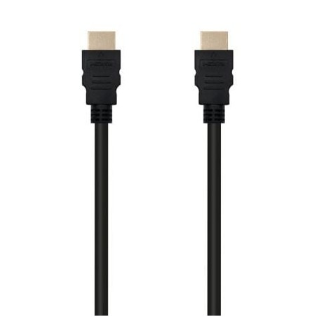 Cable HDMI 1-3b Nanocable 10-15-0301- HDMI Macho - HDMI Macho- 1m- Negro