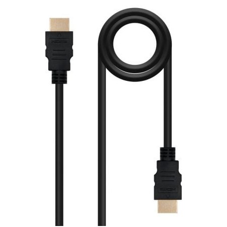 Cable HDMI 1-4 Nanocable 10-15-1705- HDMI Macho - HDMI Macho- 5m- Negro