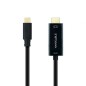 Cable Conversor Nanocable 10-15-5133- USB Tipo-C Macho - HDMI Macho- 3m- Negro