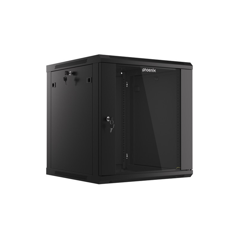 Armario rack phoenix 12u 600x600x640 auto - ensamblado