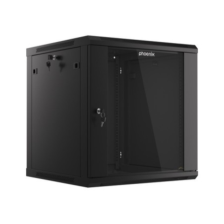 Armario rack phoenix 12u 600x600x640 auto - ensamblado