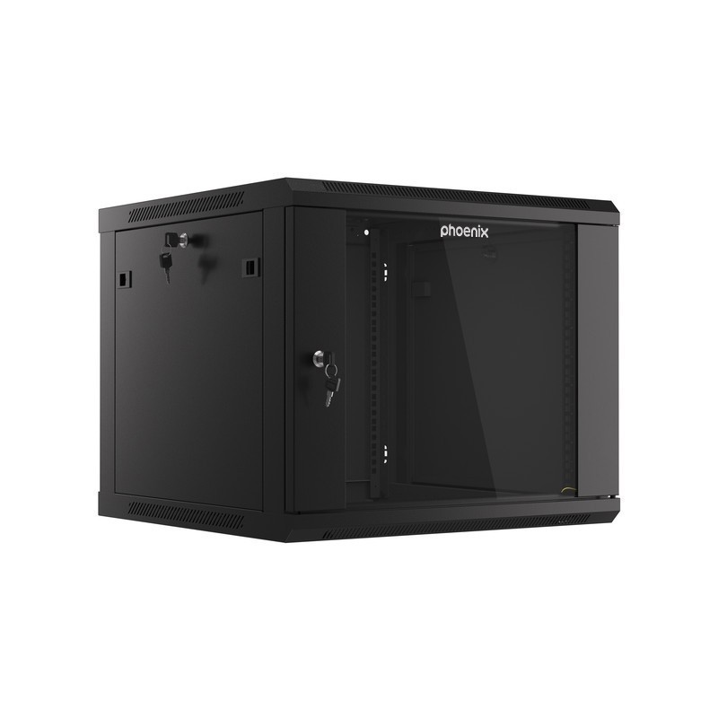 Armario rack phoenix 9u 600x600x501 auto - ensamblado