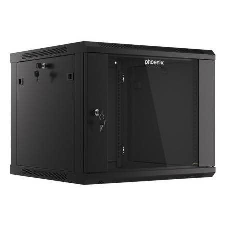 Armario rack phoenix 9u 600x600x501 auto - ensamblado