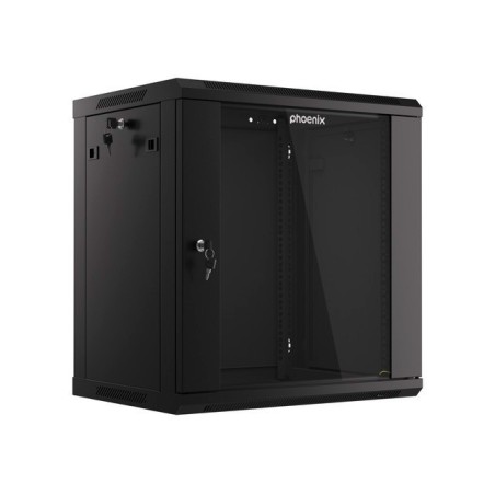 Armario rack phoenix 12u 600x450x640 auto - ensamblado