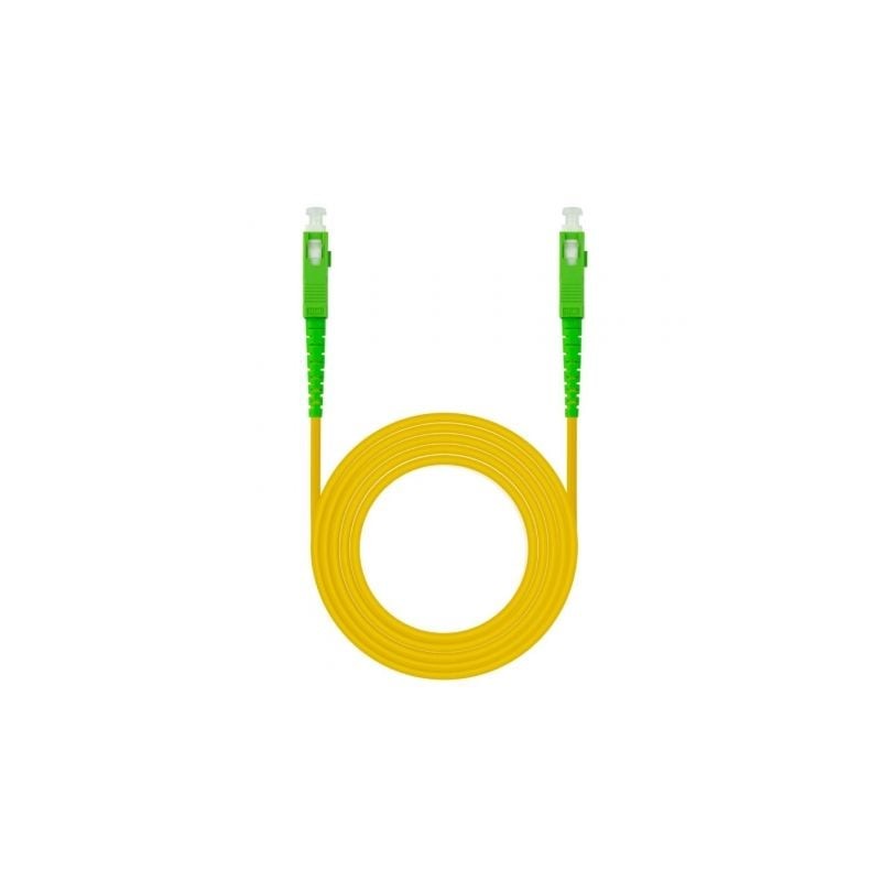 Cable de Fibra Óptica G657A2 Nanocable 10-20-0010- LSZH- 10m- Amarillo