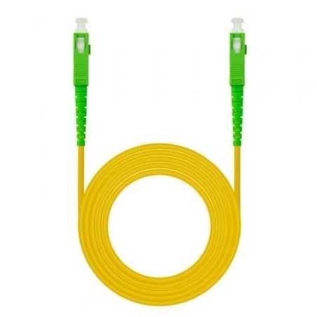 Cable de Fibra Óptica G657A2 Nanocable 10-20-0030- LSZH- 30m- Amarillo