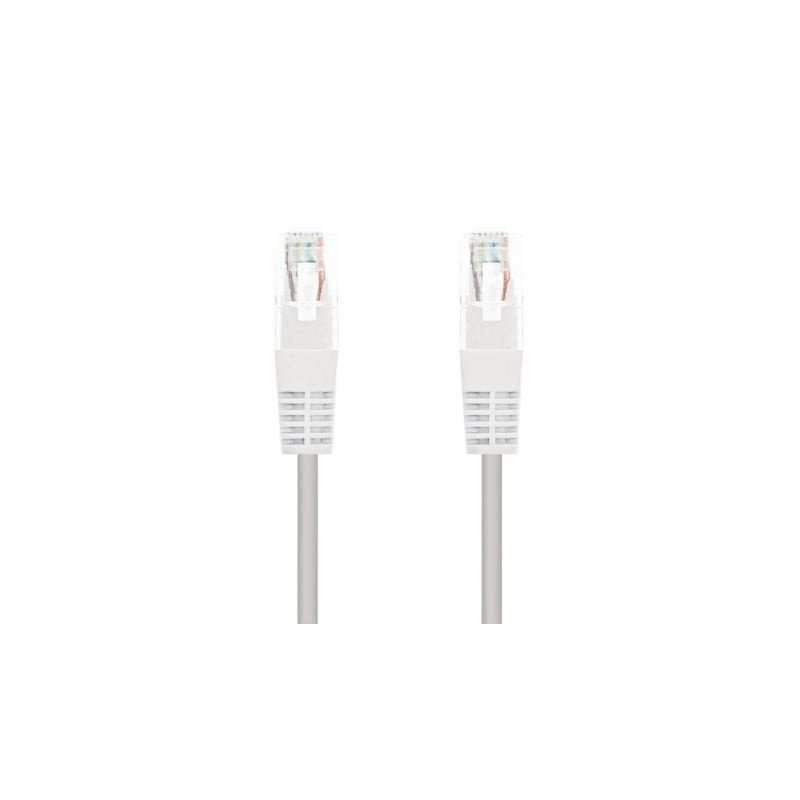 Cable de Red RJ45 UTP Nanocable 10-20-0400-W Cat-6- 50cm- Blanco