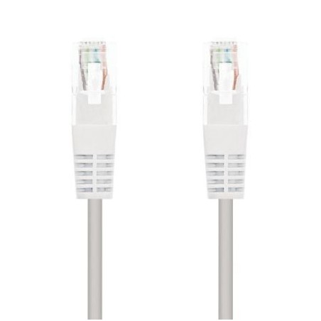 Cable de Red RJ45 UTP Nanocable 10-20-0402-W Cat-6- 2m- Blanco