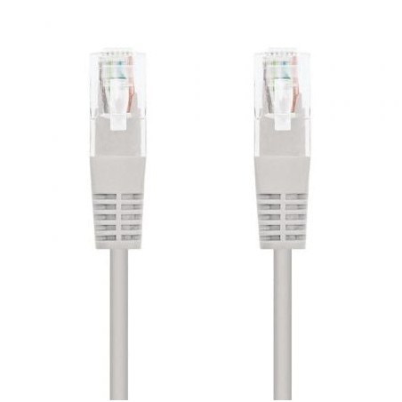 Cable de Red RJ45 UTP Nanocable 10-20-1303 Cat-6- 3m- Gris