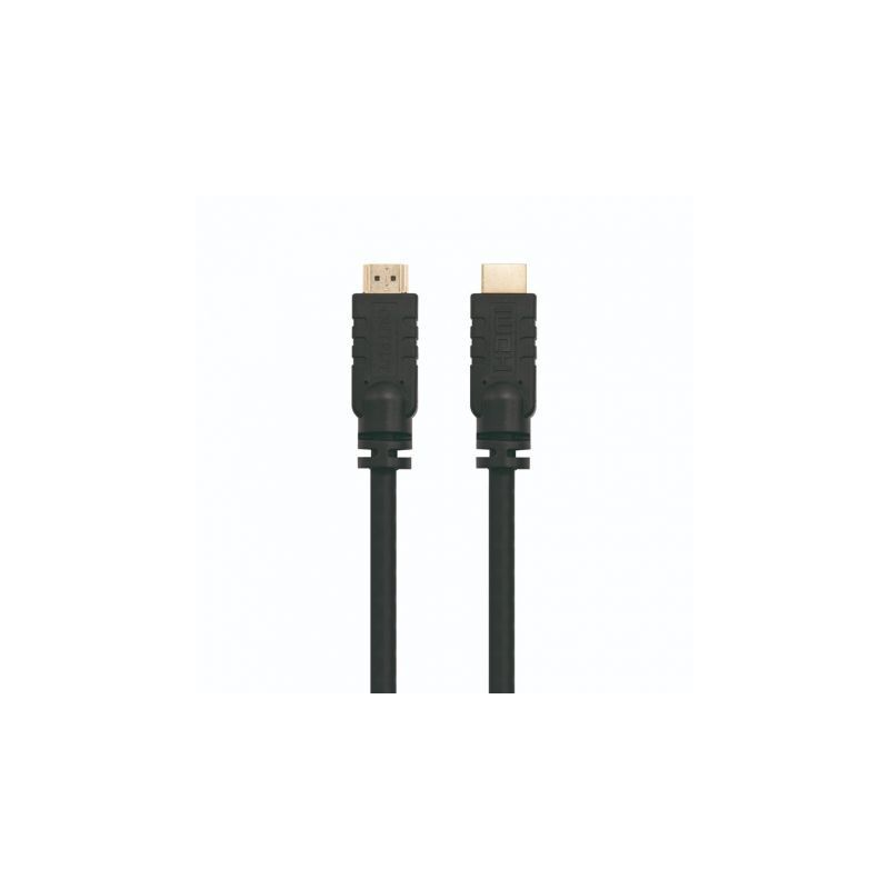 Cable HDMI 1-4 Nanocable 10-15-1820- HDMI Macho - HDMI Macho- 20m- Negro